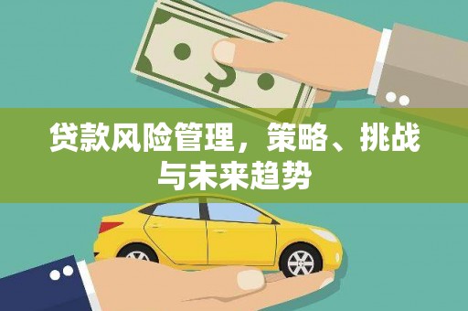 桐乡贷款风险管理，策略、挑战与未来趋势