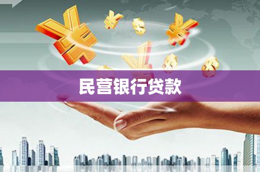 桐乡民营银行贷款