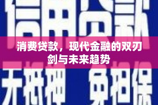 桐乡消费贷款，现代金融的双刃剑与未来趋势