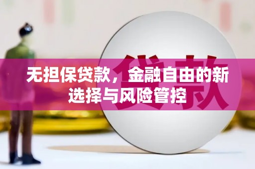 桐乡无担保贷款，金融自由的新选择与风险管控