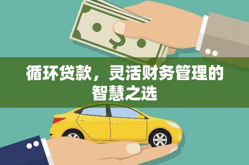 桐乡循环贷款，灵活财务管理的智慧之选