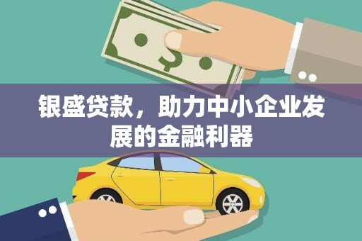 桐乡银盛贷款，助力中小企业发展的金融利器