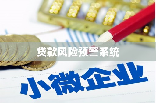 桐乡贷款风险预警系统