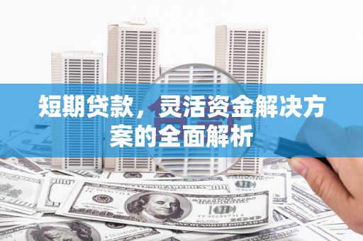 桐乡短期贷款，灵活资金解决方案的全面解析