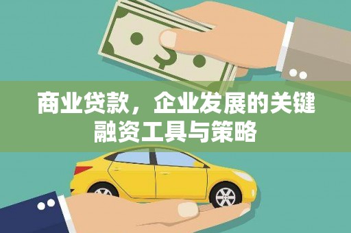 桐乡商业贷款，企业发展的关键融资工具与策略