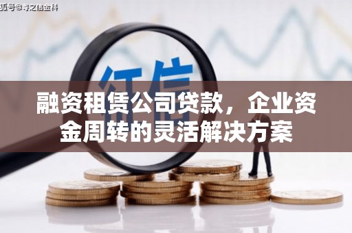 桐乡融资租赁公司贷款，企业资金周转的灵活解决方案