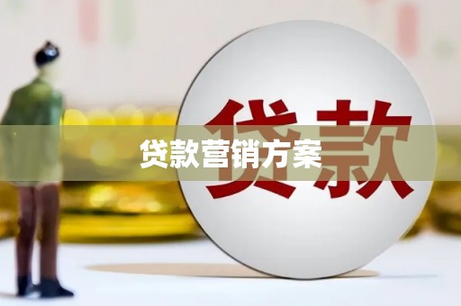 桐乡贷款营销方案