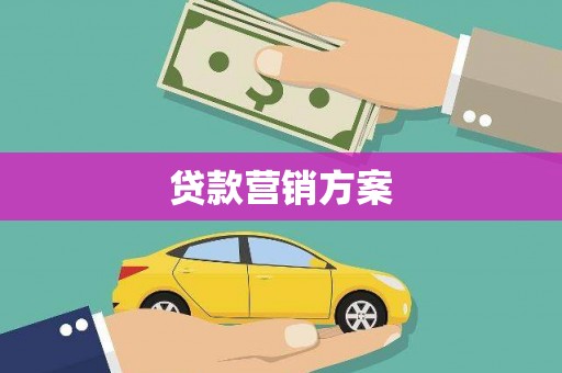 桐乡贷款营销方案