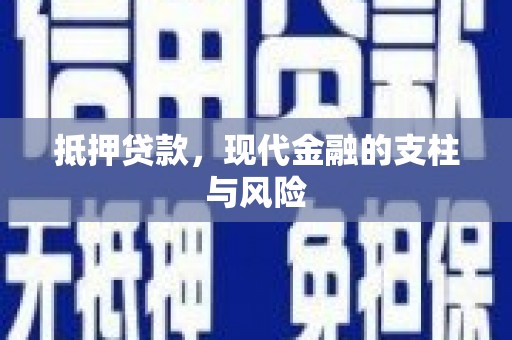 桐乡抵押贷款，现代金融的支柱与风险