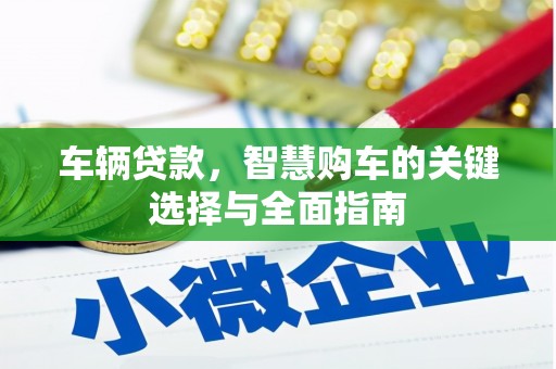 桐乡车辆贷款，智慧购车的关键选择与全面指南