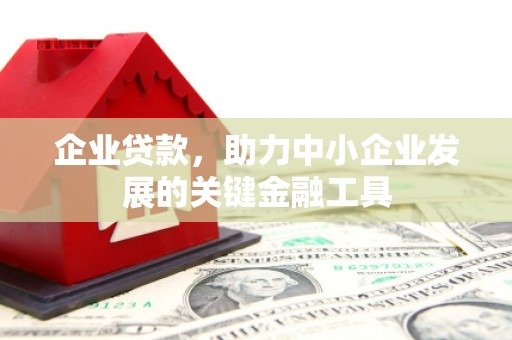 桐乡企业贷款，助力中小企业发展的关键金融工具