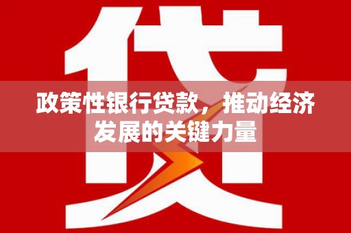 桐乡政策性银行贷款，推动经济发展的关键力量