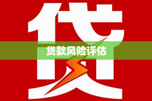 桐乡贷款风险评估