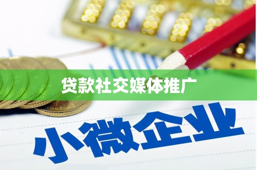 桐乡贷款社交媒体推广
