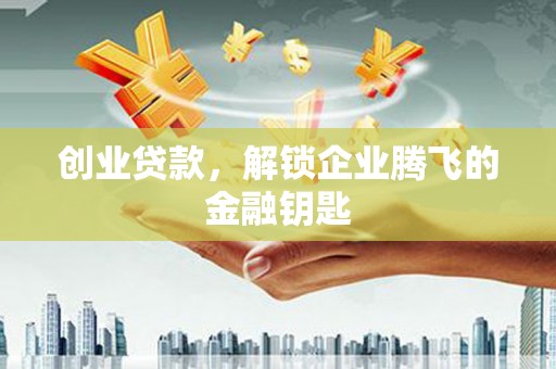 桐乡创业贷款，解锁企业腾飞的金融钥匙